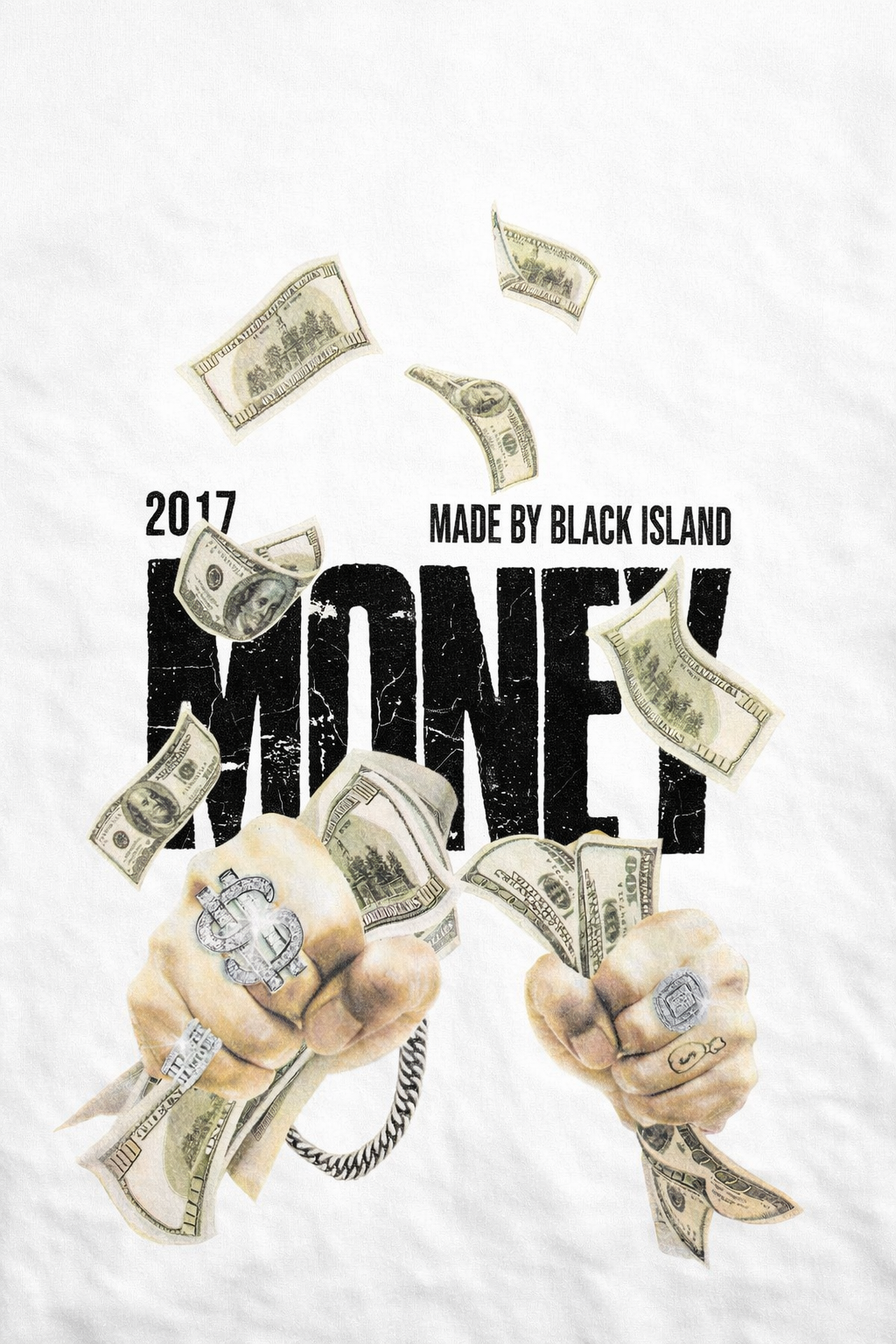 Tricou Oversize Negru Bărbați – Money Maker Print Streetwear