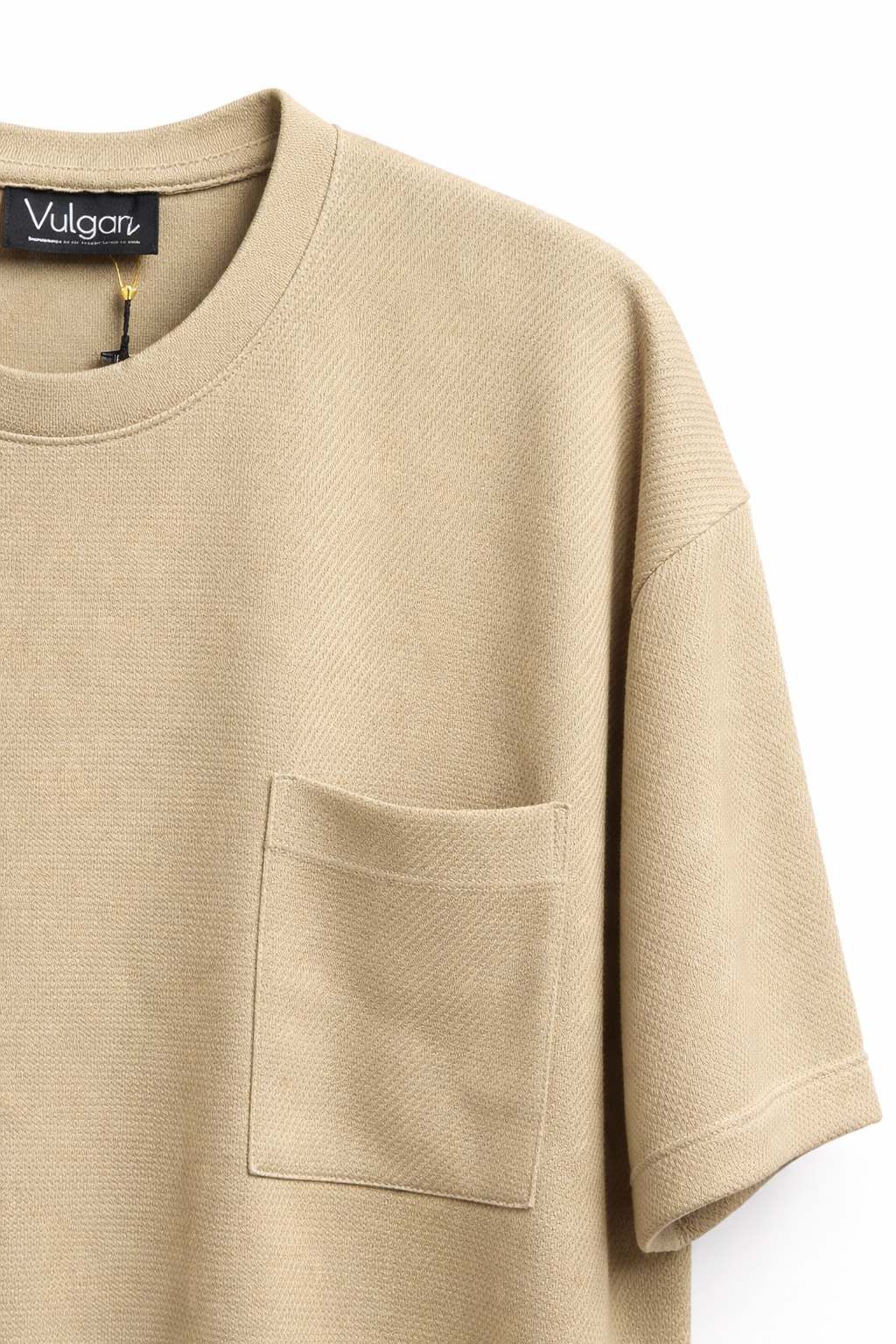 Tricou Oversize Crem pentru Bărbați – Casual Streetwear