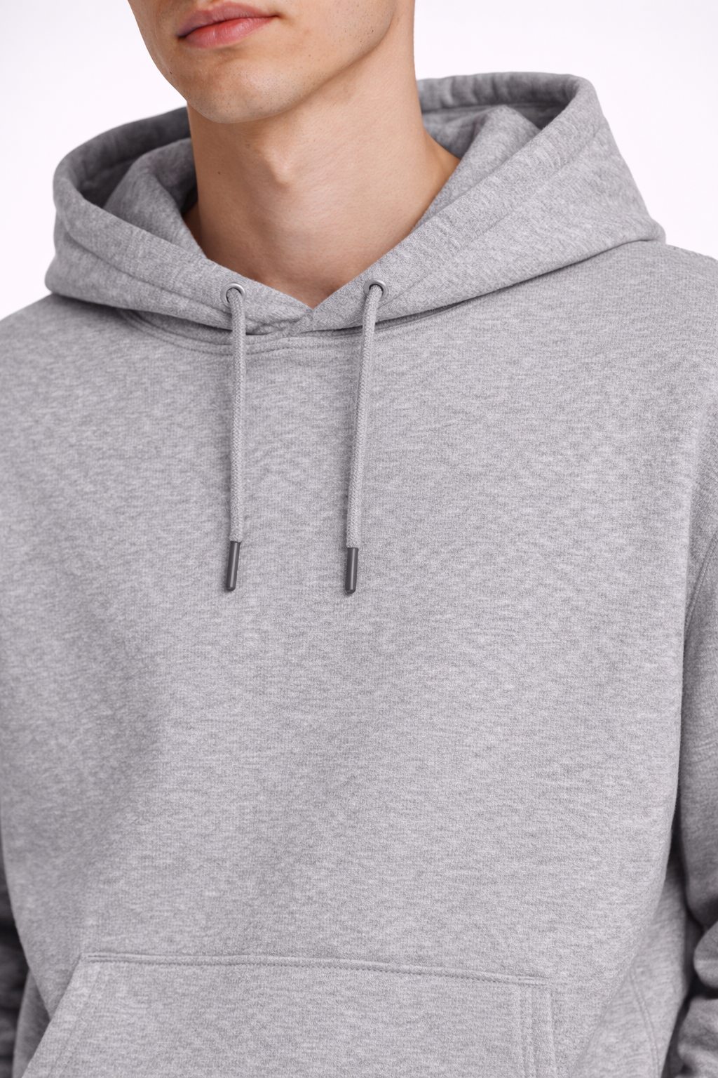 Hanorac Oversize Gri Bărbați – Hoodie Casual Streetwear