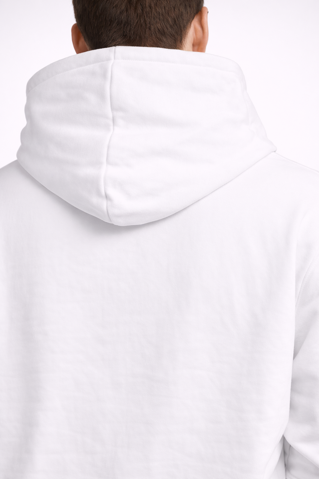 Hanorac Oversize Alb Bărbați – Hoodie Casual Streetwear