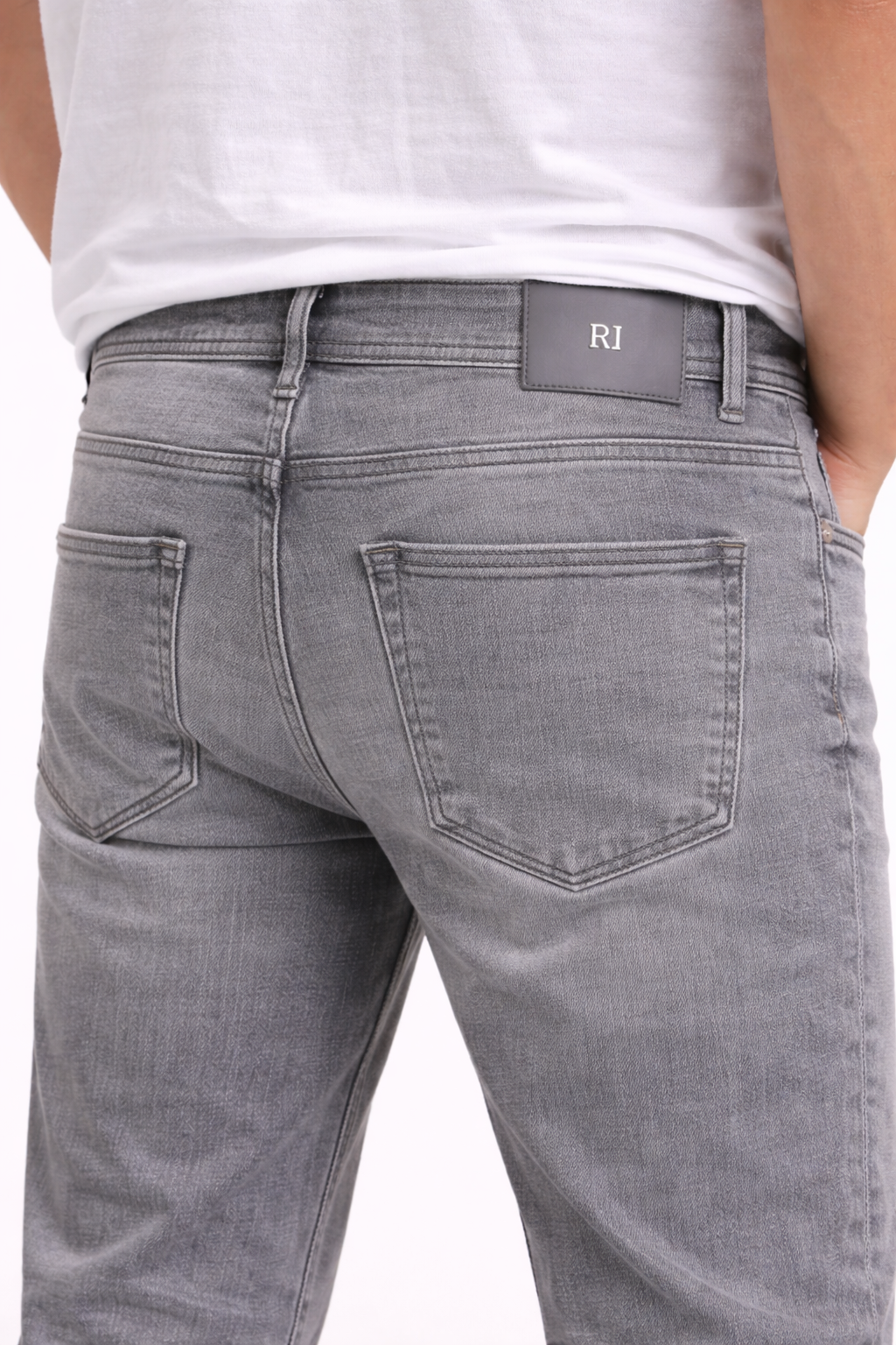 Blugi Bărbați Regular Fit Gri – Jeans Casual Modern