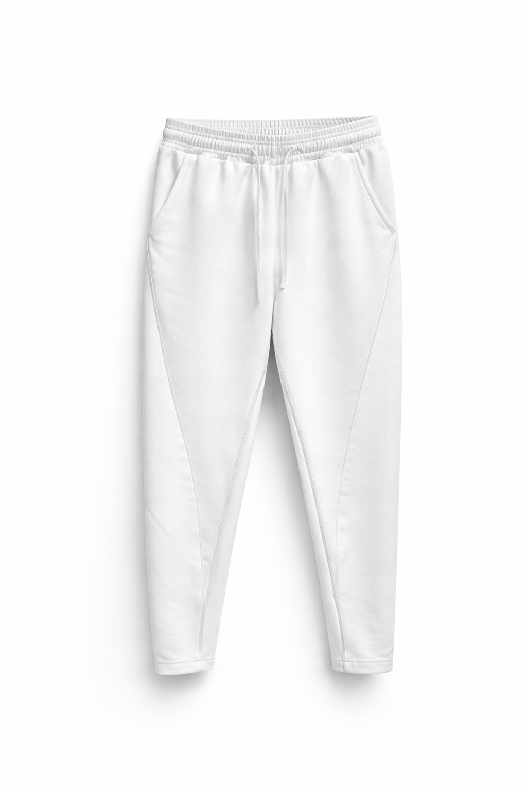 Compleu Sport Alb/Negru Oversize Bărbați – Tricou și Pantaloni Casual