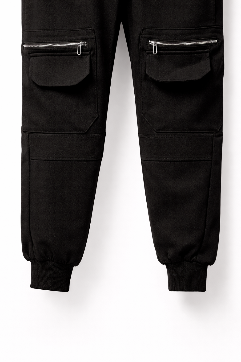 Pantaloni Cargo Negri Bărbați – VULGARI Streetwear