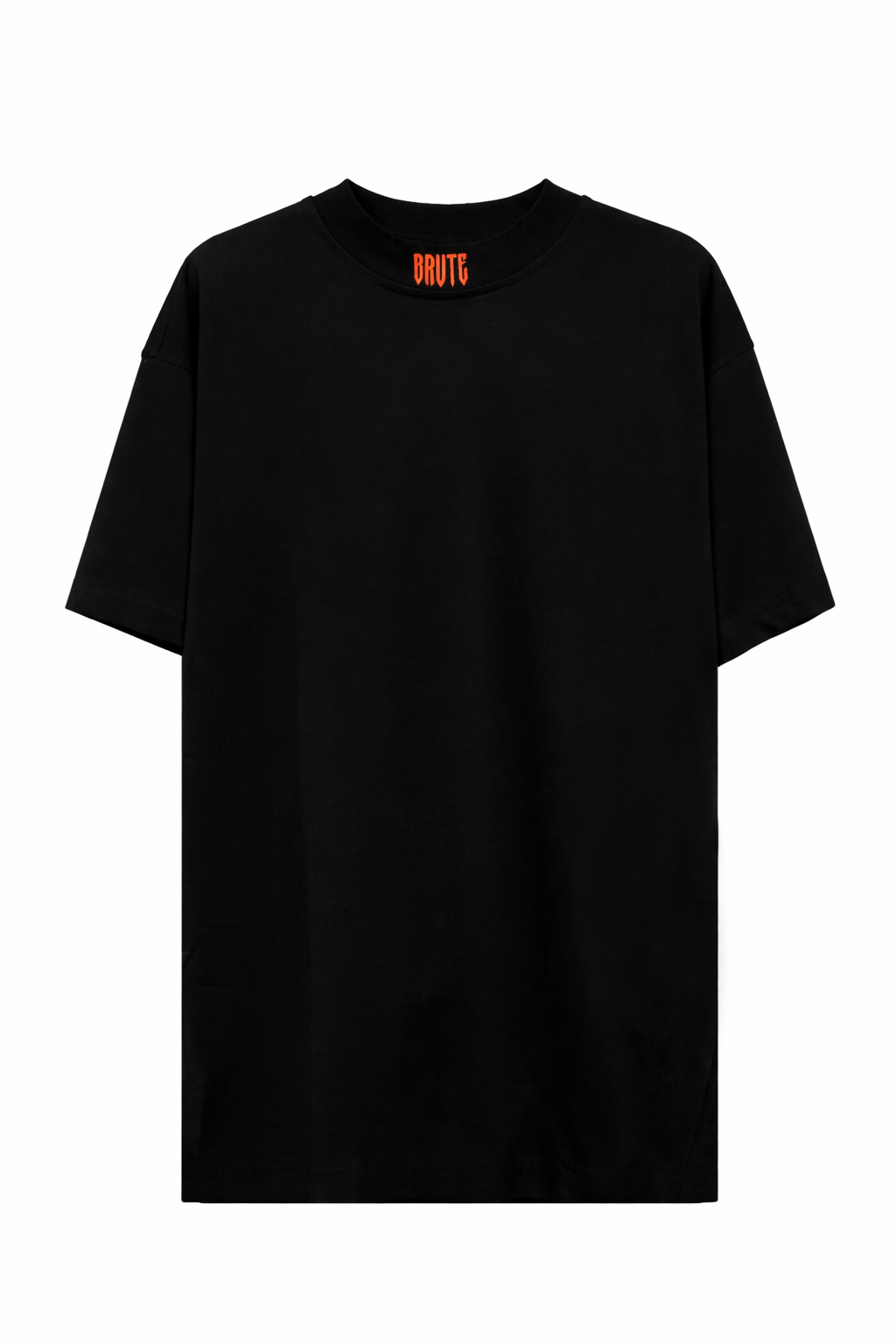 Tricou Negru Oversize BRUTE Print – Streetwear
