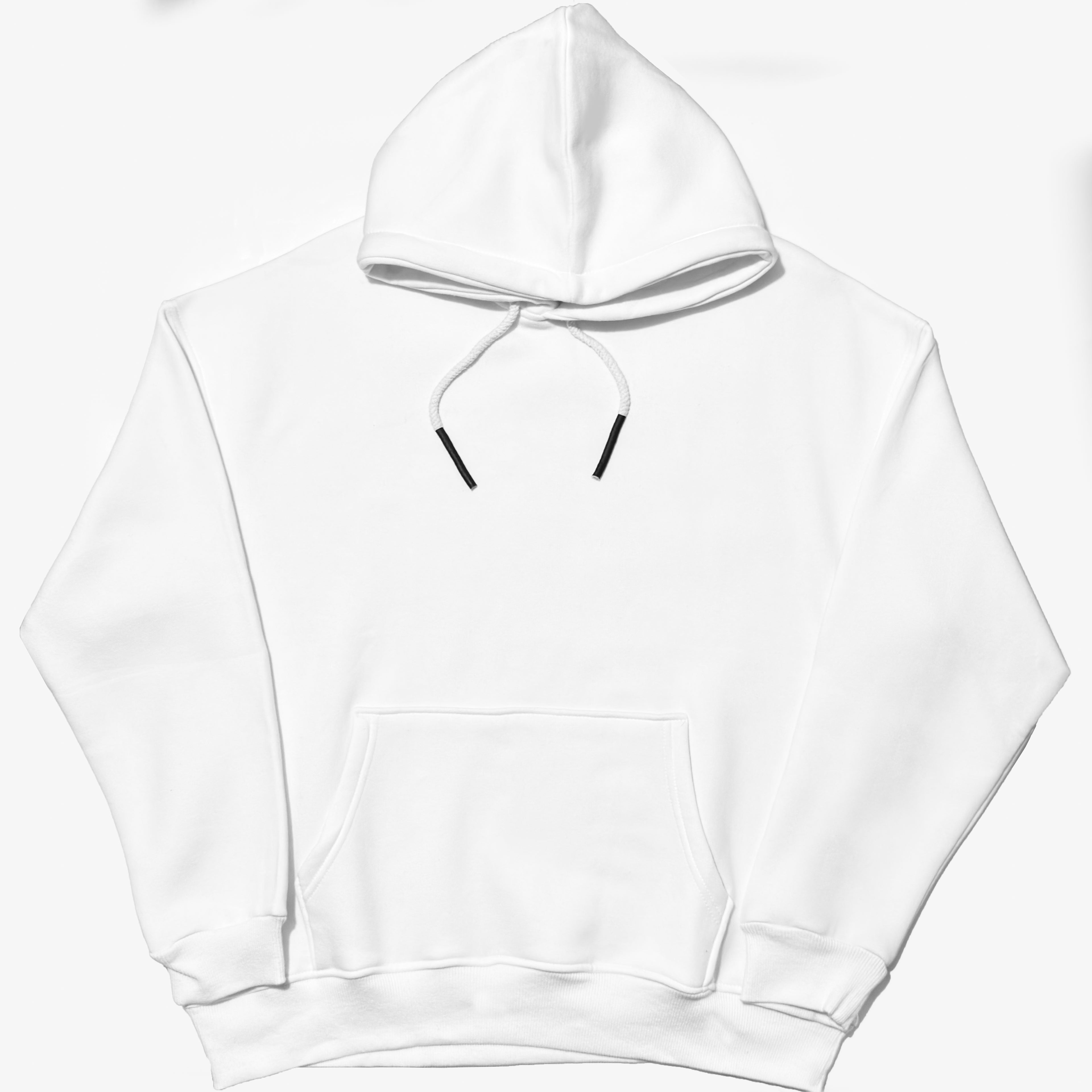 Hanorac Oversize Alb Bărbați – Hoodie Casual Streetwear