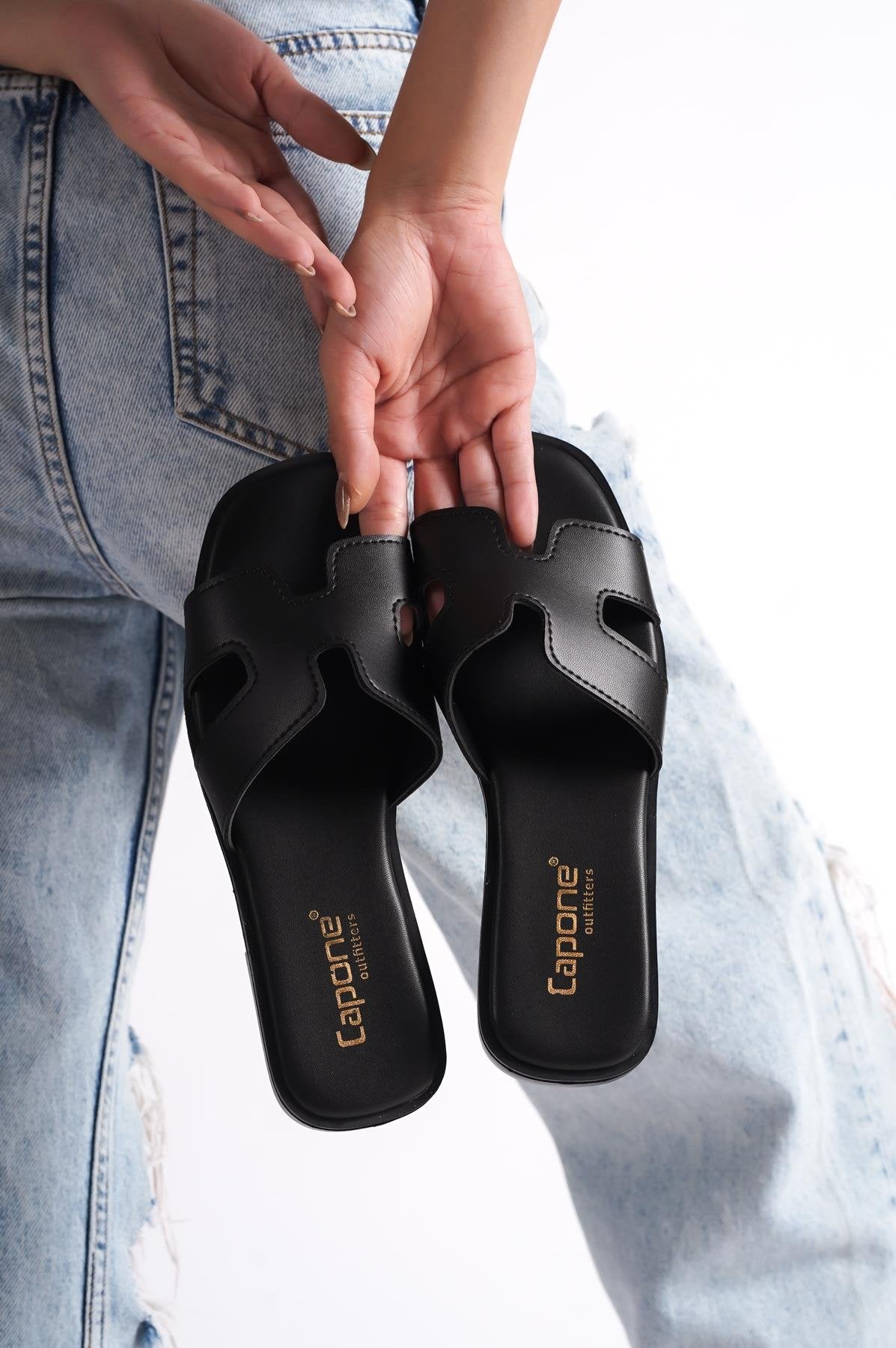 Papuci damă tip slide, talpă joasă, confortabili, casual, eleganți, pentru vară, multiple culori