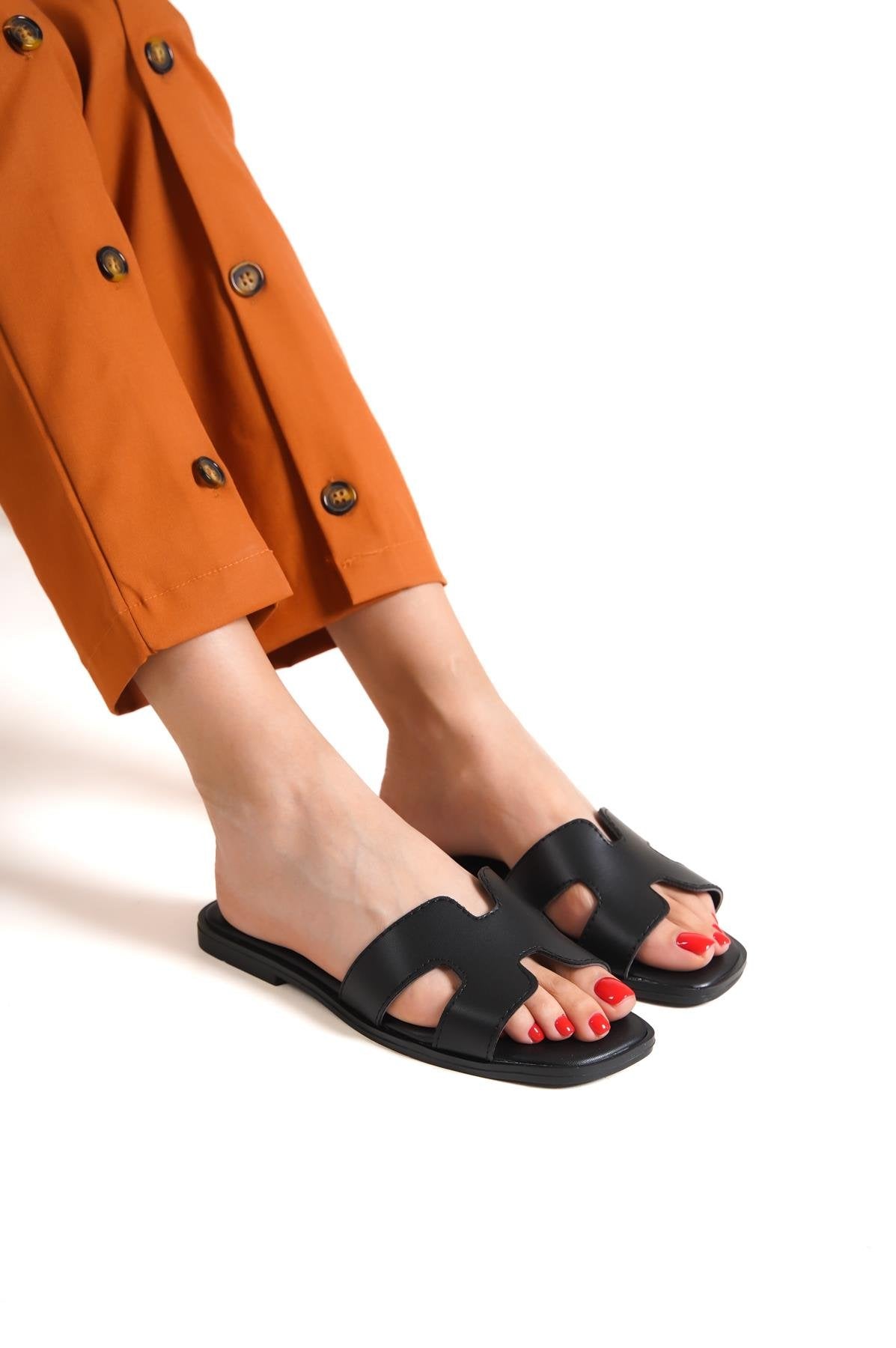 Papuci damă tip slide, talpă joasă, confortabili, casual, eleganți, pentru vară, multiple culori